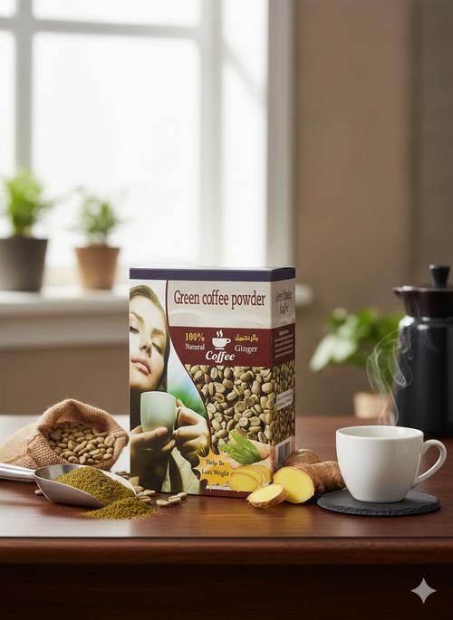 GreenBurn™ – Natural Green Coffee Powder with Ginger