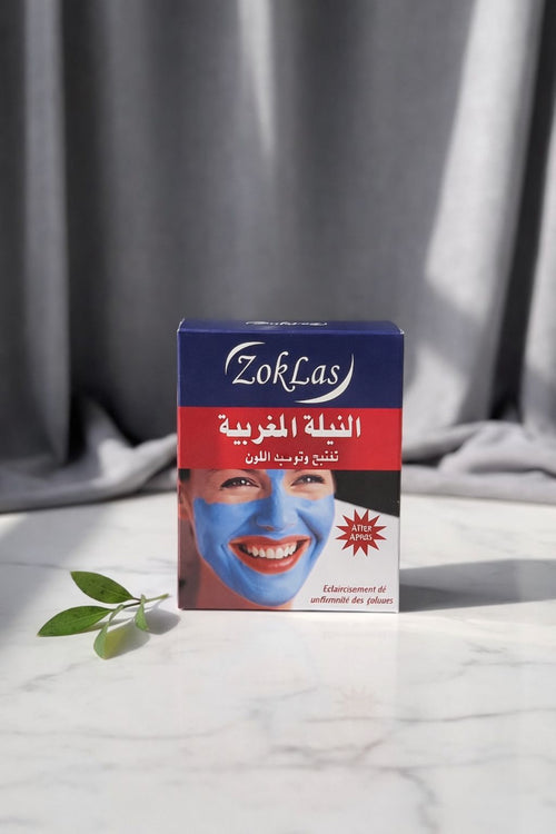 Moroccan Indigo Blue Mask