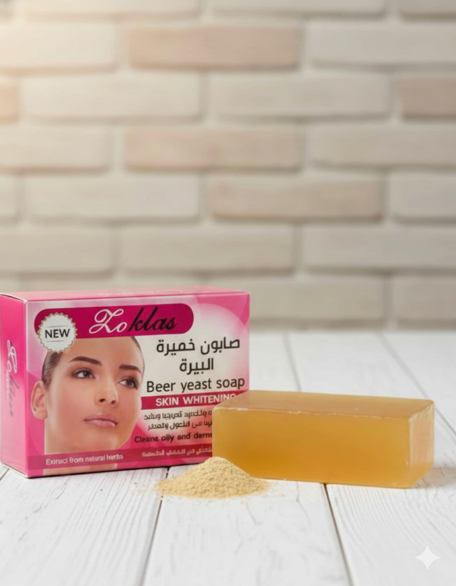 GlowMax™ Beer Yeast Soap – Natural Skin Brightening Bar
