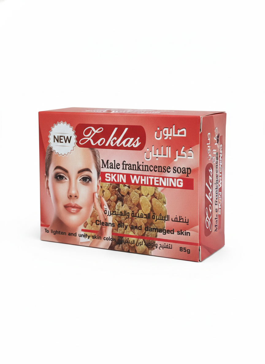 Lobkas™ Frankincense Men’s Clear Skin Soap – Oil Control & Brightening Bar